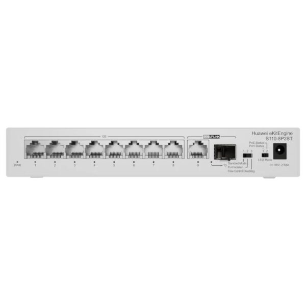 Huawei S110-8P2ST Switch 8xGE PoE+ 1xGE SFP