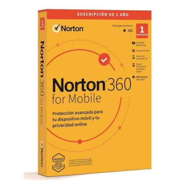NORTON 360 Mobile  ES 1 us 1 dispositivo 1A