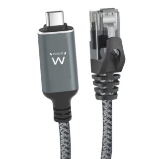 EWENT Cable USB-C 3.1 A RJ45 CAT6 FTP, 1Gbps, 3m