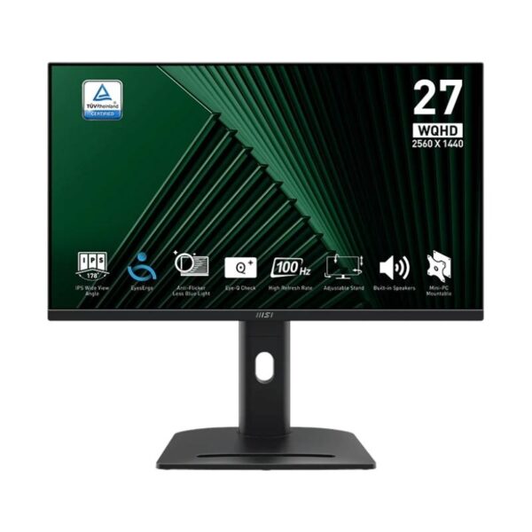 MSI MP275QPG Monitor 27"100h WQHD AA MM