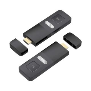 Aisens Adaptador HDMI Inalám 1080P 30 metros Negro