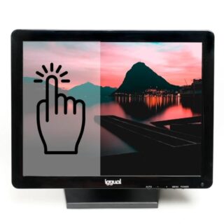 iggual Monitor táctil resistivo 15" USB VGA HDMI