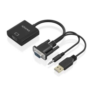 Aisens Conversor SVGA/M+JACK3.5/M+USB A/M HDMI/H