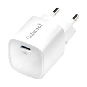 Intenso | Cargador pared GaN W30C² USB-C Blanco