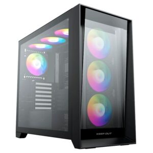 Keep Out Caja E-Atx XC-911 PRO MASTER ARGB C 3x2