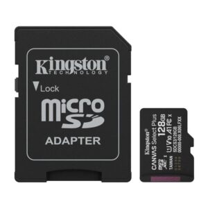 Kingston SDCS3/128GB microSD XC Gen3 150MB/s A1