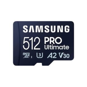 Samsung MicroSDHC PRO Ultimate 512GB U3,V30,A2,4K