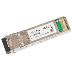 Mikrotik S+31DLC10D Módulo Fibra SFP+ MonoMod 10Km