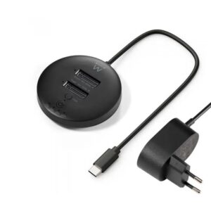 EWENT EW7078 clonador USB3.2, doble bahía SSD