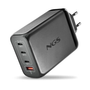 NGS CARGADOR ULTRARAPIDO240W 4 PUERTOS 3USB-C 1 US