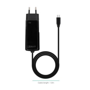 Tooq Cargador portátil GAN USB-C PD 45W Cúbico