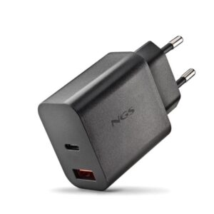 NGS CARGADOR GAN ULTRARAPIDO 30W USB-C+ USB-A