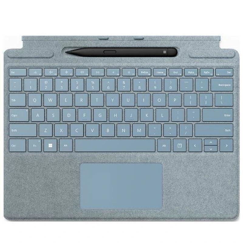 Microsoft TypeCover Pro8-9-10 CoPilot ES Plata+Pen
