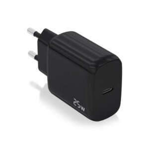 Aisens Cargador 25W USB-C PD3.0 1xUSB-C Negro
