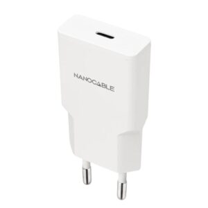 Nanocable Cargador USB-C/PD 20W   Blanco