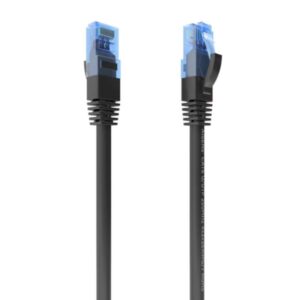 Aisens Cable RJ45 CAT.6 UTP AWG26 CCA Negro 30cm