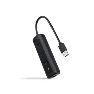 Nanocable Conversor USB 3.0 Ethernet + 3xUSB 3.0