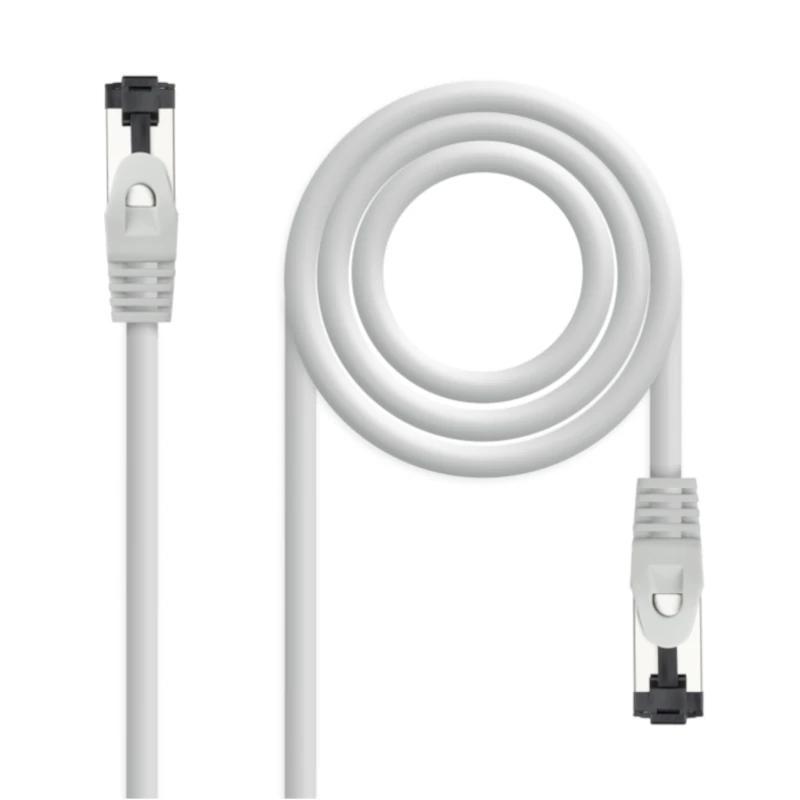 Nanocable Cable red Cat. 8.1 2GHZ SSTP Blanco 25cm