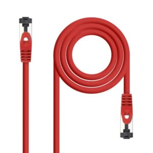 Nanocable Cable red Cat. 8.1 2GHZ SSTP Rojo 1m