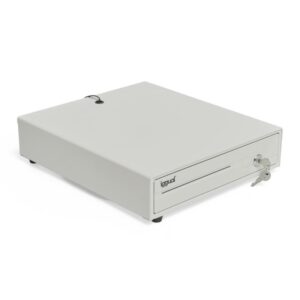 iggual Cajón portamonedas IRON-10W 38cm 4+6 blanco