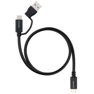 Nanocable Cable USB-C+USB-A/USB-C 3.2 GEN2 2 M