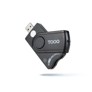 Tooq TQR-3012B Lector DNIe, SIM, SD/TF, USB-A