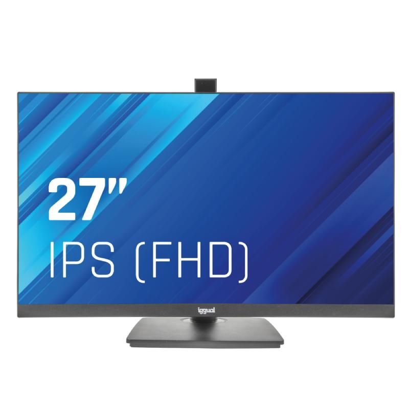 iggual Monitor 27" 120Hz 1ms HDMI VGA MM AA webcam