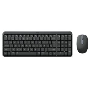 Logitech Teclado+raton MK250 bluet Negro