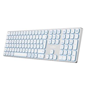 Coolbox Teclado Inal.Retroil. MOONLIGHT B431 Blanc