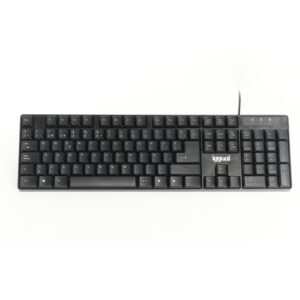 iggual Teclado USB estándar CK-FRAMELESS-105T