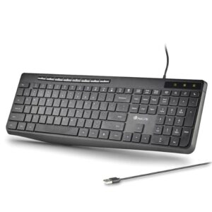 NGS Teclado USB SPECTRA Ultra Slim Silen. USB-A