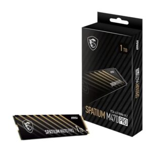 MSI SSD Spatium M470 Pro 1Tb PCIe 4.0 NVMe 6000Mbs