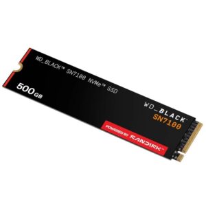 WD Black SN7100 SSD 500GB PCIe Gen4x4 6800MB-s