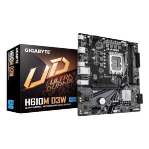 Gigabyte Placa Base H610M D3W DDR5 mATX 1700