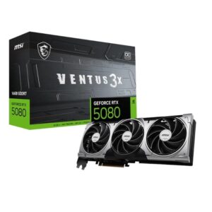 MSI VGA NVIDIA RTX 5080 16G VENTUS 3X OC DDR7