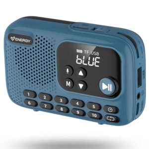 Energy Sistem TunerGo Radio AM/FM Batería recarga.