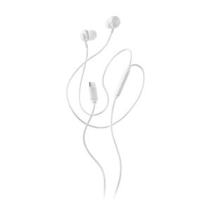 NGS Auricular Blanco Estéreo USB-C con cable