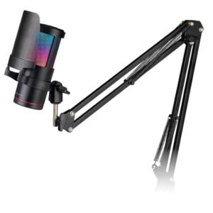 MARS GAMING Micrófono MMICSC Brazo Mecánico ARGB