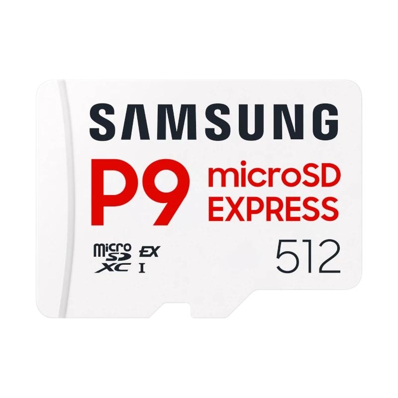 Samsung MicroSDHC P9 Express 512GB V30, A1 800MBs