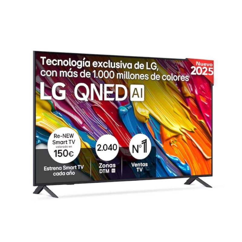 LG 65QNED82A6B TV 65" QNED SMART TV 4K IA