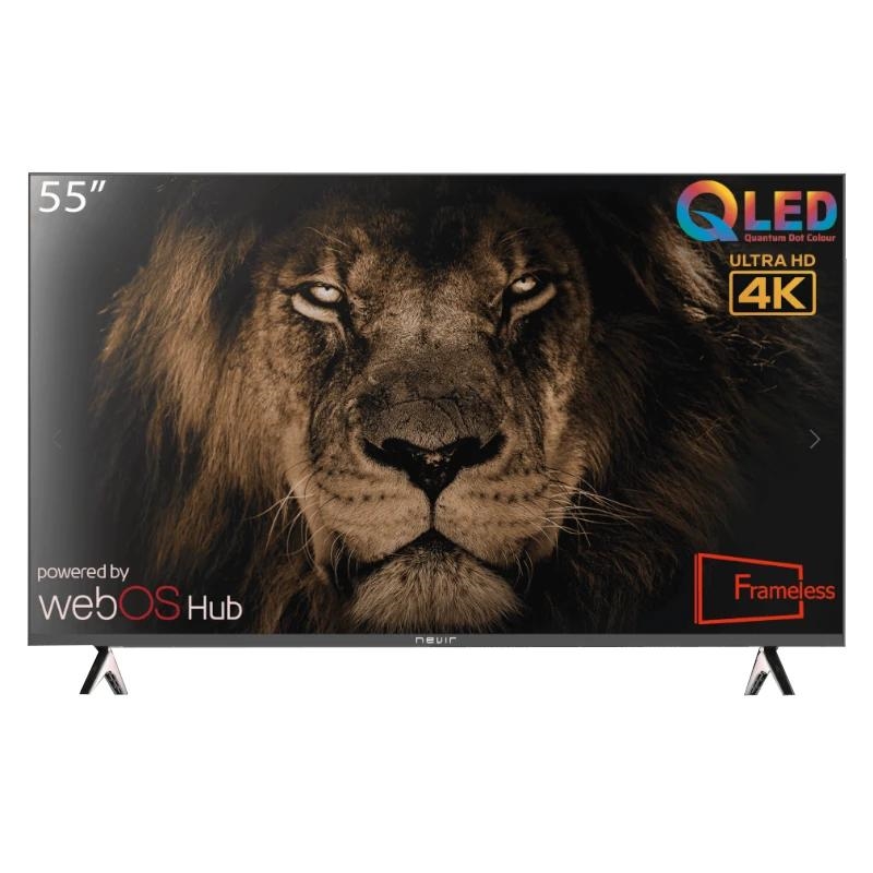 Nevir Q8480 TV 55" QLED 4k STV WebOS 2USB 3HDMI