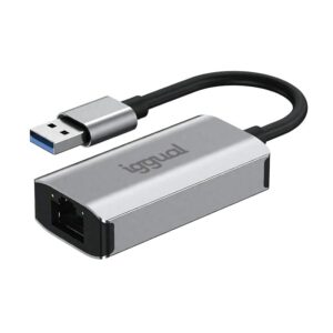 iggual Adaptador USB-A 3.0 a RJ45 Gigabit