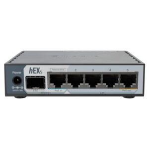 Mikrotik E60iUGS hEX Router 5xGbE PoE-I/O 1x2.5SFP