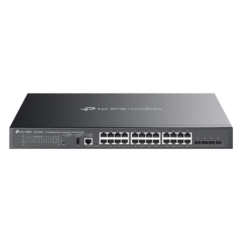 TP-Link SG5428XMPP Switch L3 16xG PoE+ 8xG PoE++