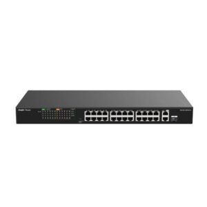 Reyee 24-Port 100Mbps + 1 Uplink Port 1000Mbps + 1