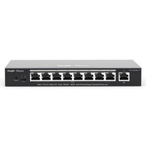 Reyee ES209GC-P Switch 9xGbE (8 PoE/POE+) 120W