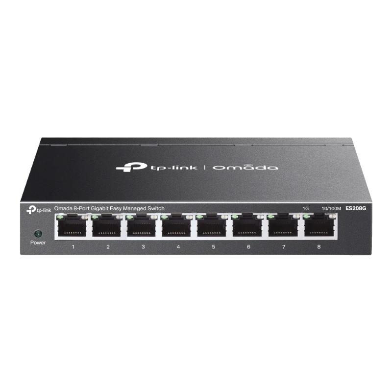TP-Link ES208G Switch 8xGbE Acero Desktop