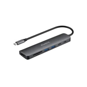 EWENT DOCKING MULTIPUERTO USB-C 7 en 1 HDMI 4K