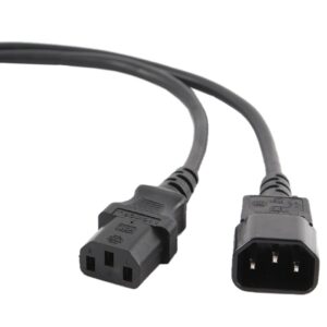 Gembird Cable Alimentación CPU-Monitor 6A 1.8Mts