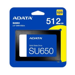 ADATA SSD Ultimate SU650 512GB 3D NAND 2,5" SATA3
